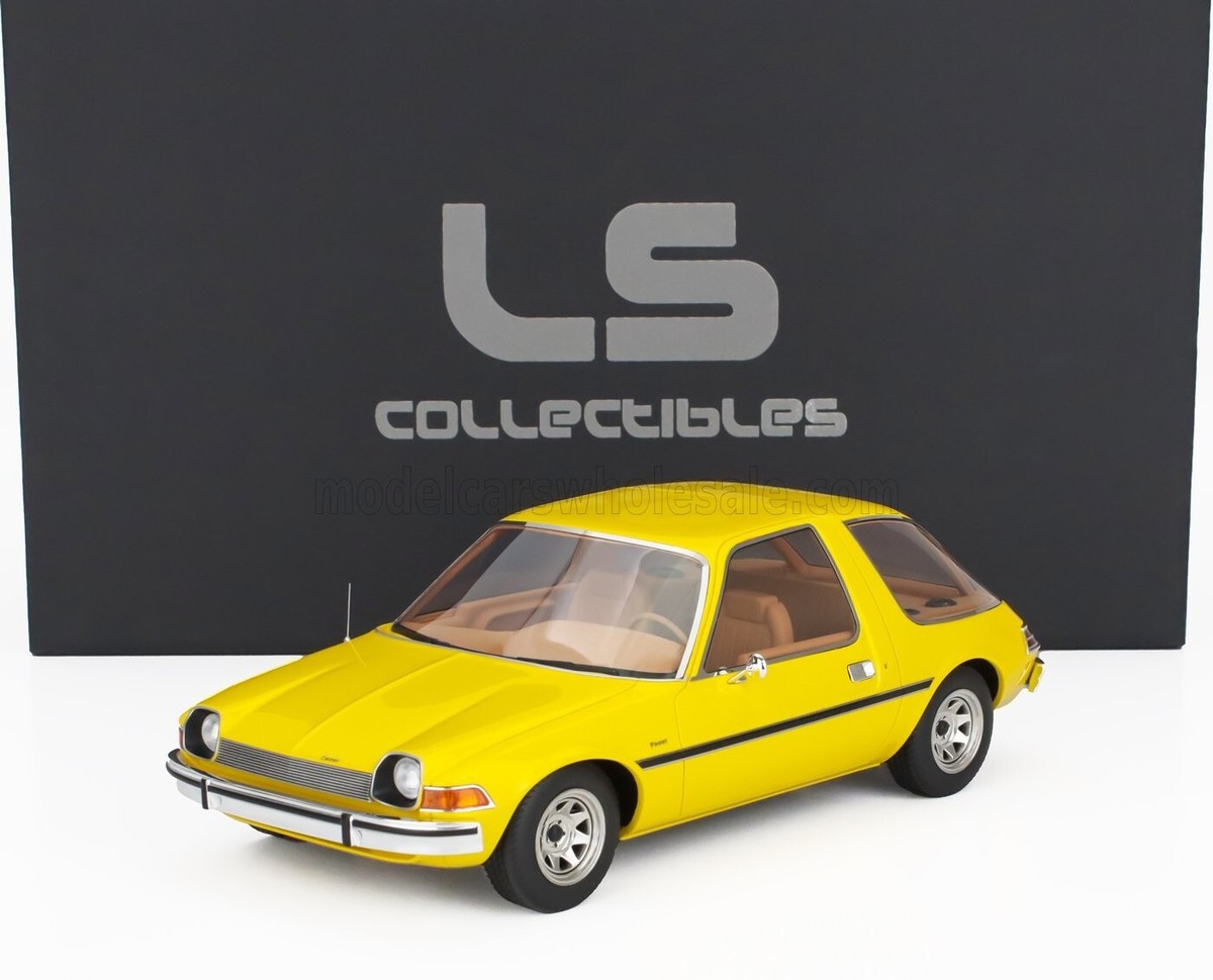 LS Collectibles AMC PACER 1977 YELLOW in 1/18 Scale New Release
