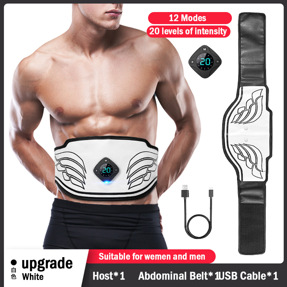 Elektrisch Gürtel Smart EMS Bauchgürtel Bauchweg Fitnessgürtel Timing Formgürtel