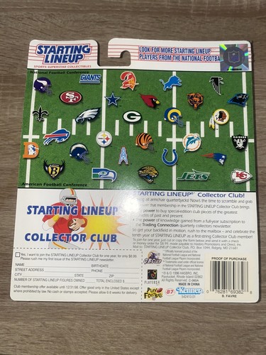 1997 BRETT FAVRE NFL GREEN BAY PACKERS STARTING LINEUP FIGURE - Picture 6 of 6