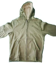 Men's Champion Sherpa Wicking Lined Zipper Hoodie Sage Green XLarge Double-Dry