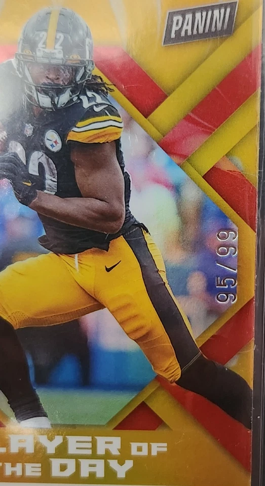 2022 Panini Player of the Day Najee Harris #23 Red Foil Parallel  /99 Steelers - Image 3 of 3