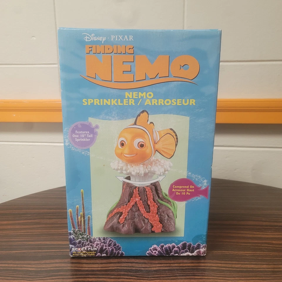 Juguete aspersor Finding Nemo coleccionable Disney Pixar 2004 nuevo en caja nuevo de colección Foto 4 de 4