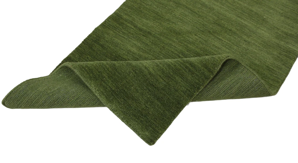 Grün Brücke 100% Wolle 75X250 cm Läufer Handgewebter Teppich Orientteppich C23 - Bild 2 von 4