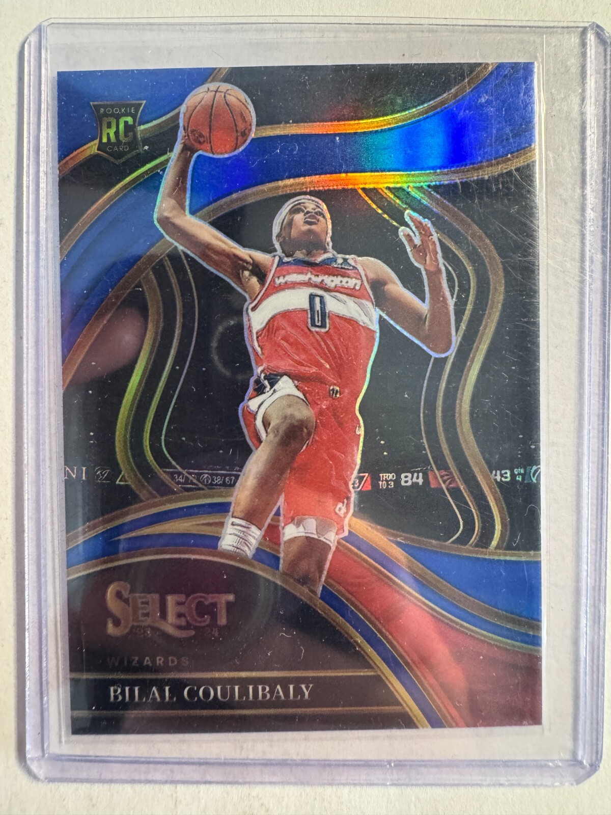 K297,044 - 2023-24 Select Prizms Blue #268 Bilal Coulibaly