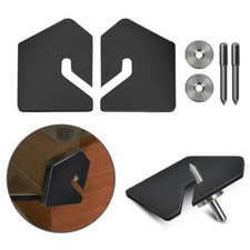 Per Thorens TD-160, TD-145, TD-165 Kit Riparazione Cerniera Parapolvere Giradischi Nero