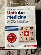 Unitutor Medicina 2022 Manuale di Preparazione Test di Ammissione Libro Usato