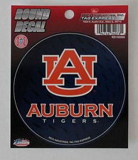 Auburn University Tigers Logo Round Decal Car Window Sticker 4.5" College Dorm