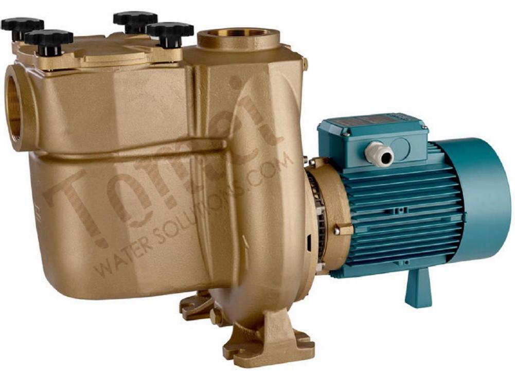 Calpeda POOL pump Bronze Sea water BNMP50/12D/A 3ph 400V 4Hp filtration for ship