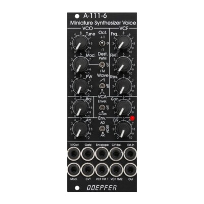 Doepfer A-111-6V Vintage Mini Synth Voice Eurorack Module
