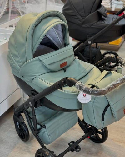 Passeggino MOMMO AAA 3 in 1 eco pelle - sedile Cosmo I Size - Foto 57 di 146