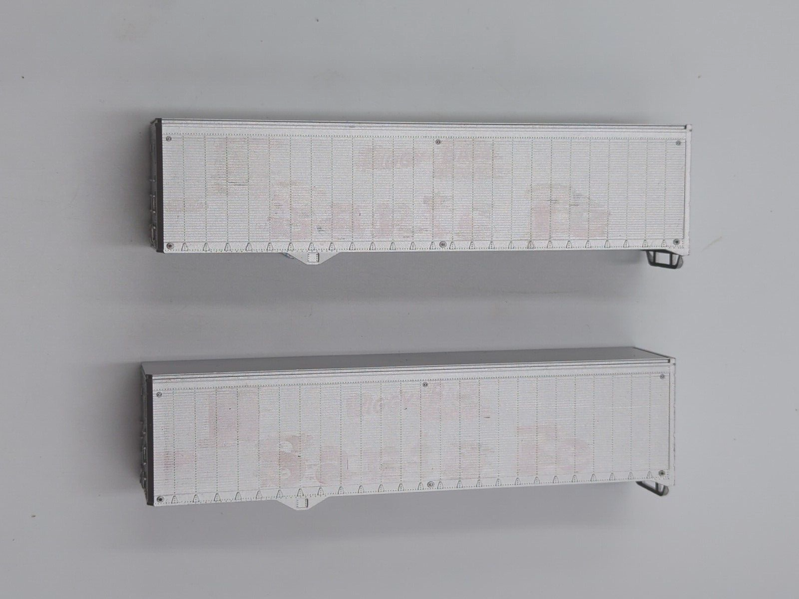 HO Scale Athearn 5157 Santa Fe ATSF 40' Van Tractor Trailers (2) per ...