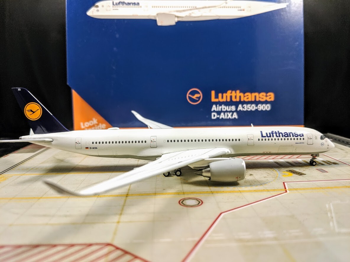 New 1/400 Gemini Jets Lufthansa Airbus A350-900 D-AIXA GJDLH1498 New 1/400 Gemini Jets Lufthansa Airbus A350-900 D-AIXA GJDLH1498