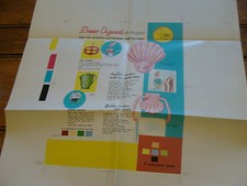 Vintage Printing Sample Poster: DONACO ORIGINALS IN PLASTIC 16x25, #3024