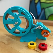 Driftless Glassworks Tabletop Foiler, Nicely Weighted,Dispenses,Applies,Crimps