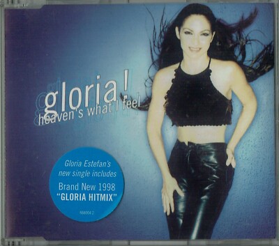GLORIA ESTEFAN - 5'' CD - Heaven's What I Feel (3 Mixes + Hitmix) Epic
