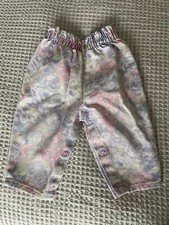 Vintage oshkosh baby b  gosh pastel pink pants 12m gently used Y2K/late 1990  s