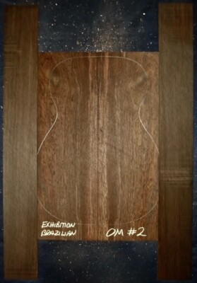 Guitar Luthier Tonewood Brazil  ROSEWOOD QUARTERSAWN Acoustic backs sides SET