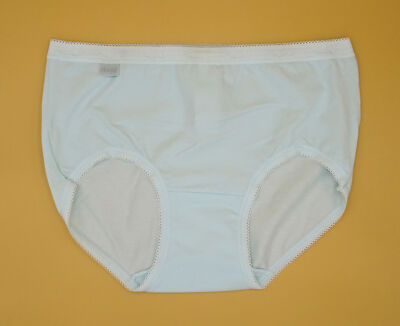 Sloggi Basic+ Midi Slip Blau helles Mint Grün Taillenslip Midislip Baumwolle NEU
