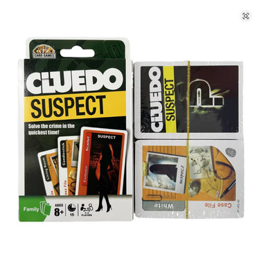 Newest Cluedo Card Game Classic Mystery Game Entertainment - FREE SHIPPING