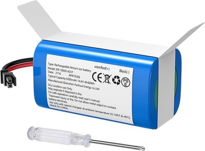 Replacement Battery for Kyvol Cybovac E20 E30 E31 Coredy R750 2200pa Bagotte