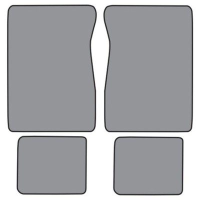 Floor Mats for 1973 GMC C25/C2500 Suburban (FM10F FM18R) Loop 4Pc