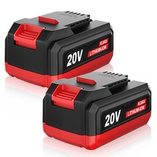 2 Pack 20V 6Ah Replacement Battery Lithium for Bauer Power Tool 1704C-B 2506C-B