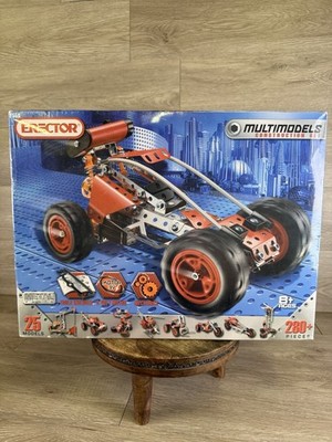 Erector Multimodels Kids Metal Car Construction Building Toy- 25 MODELS - NEW!