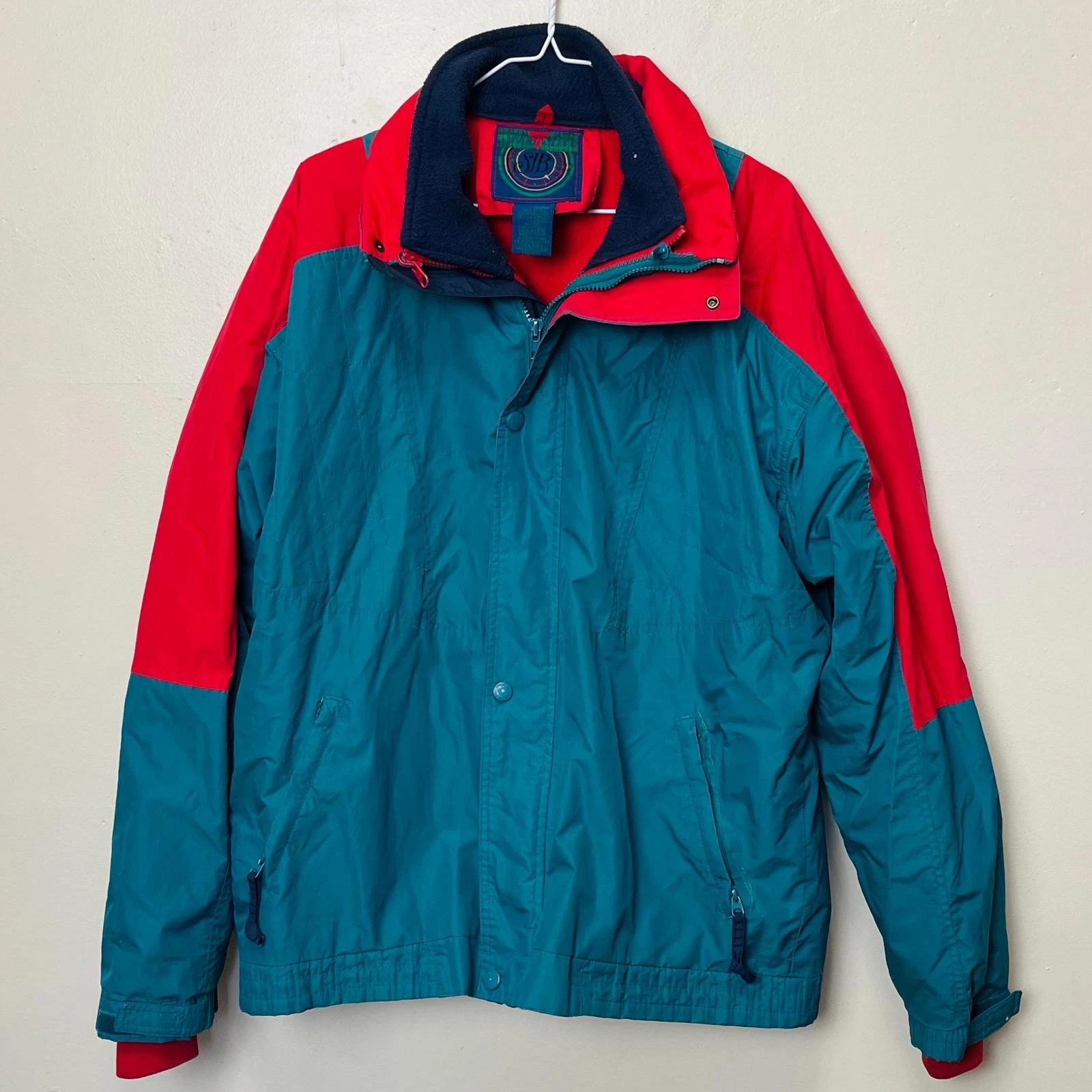 Vintage 90s St Johns Bay Windbreaker Jacket XL Tall