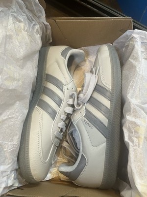 Adidas Originals Samba OG Men s 9 Leather Grey Two JI3207
