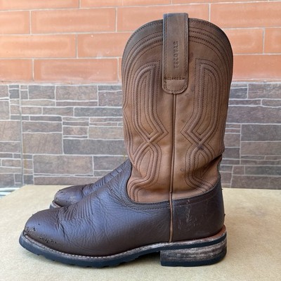 Tecovas Herren The Midland Bison Größe US 11 D Bodenleder Stiefel #475