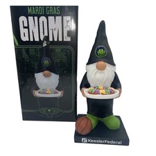 New Orleans Pelicans Garden Gnome Mardi Gras Giveaway NBA Basketball New In Box