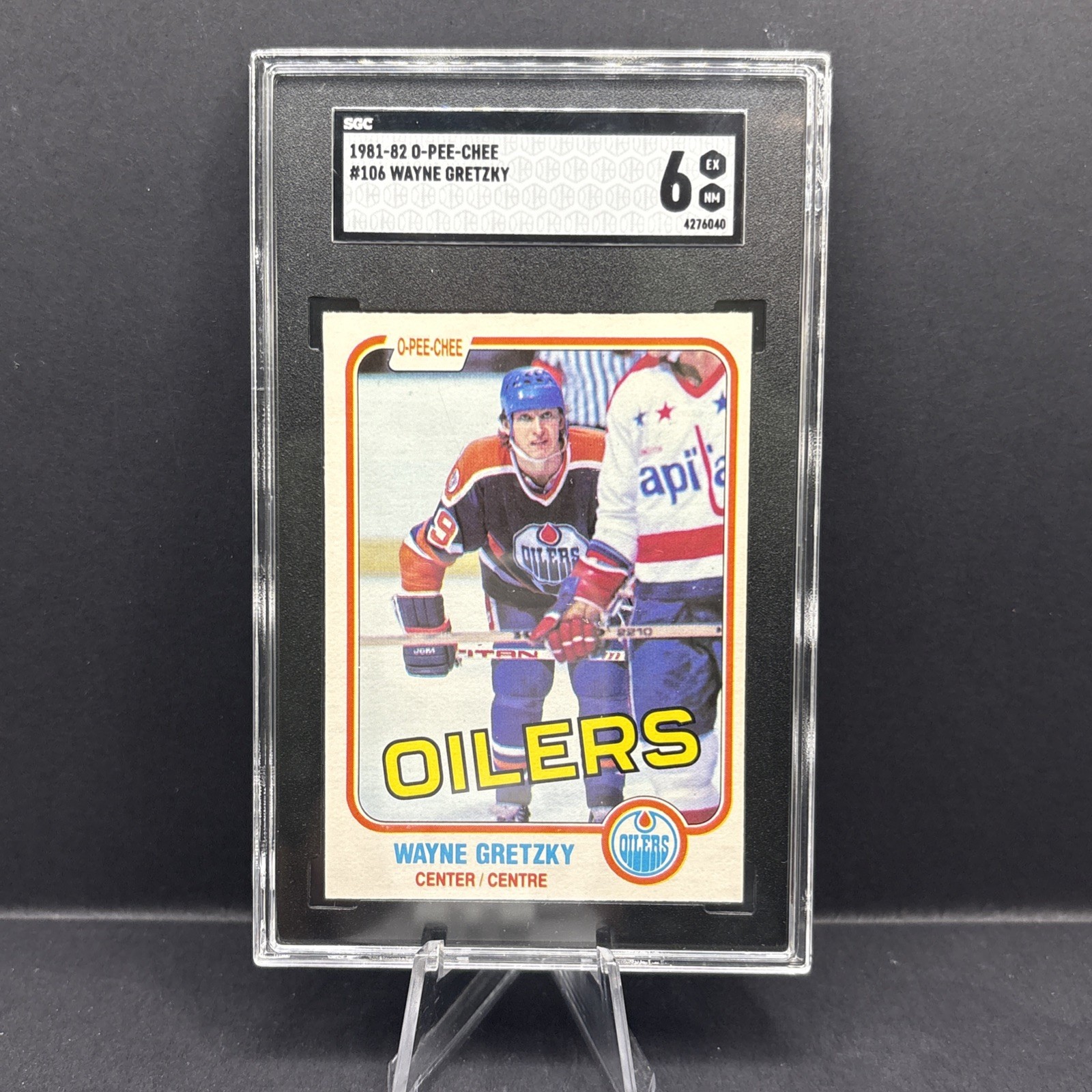 1981-82 O-Pee-Chee Wayne Gretzky SGC 6 #106 Oilers