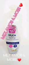 Aqua Net SÍLICA En Leche Vitamina A & E OMEGA 3 Y 6 + Crecimiento 120 ml 7 En 1❤️