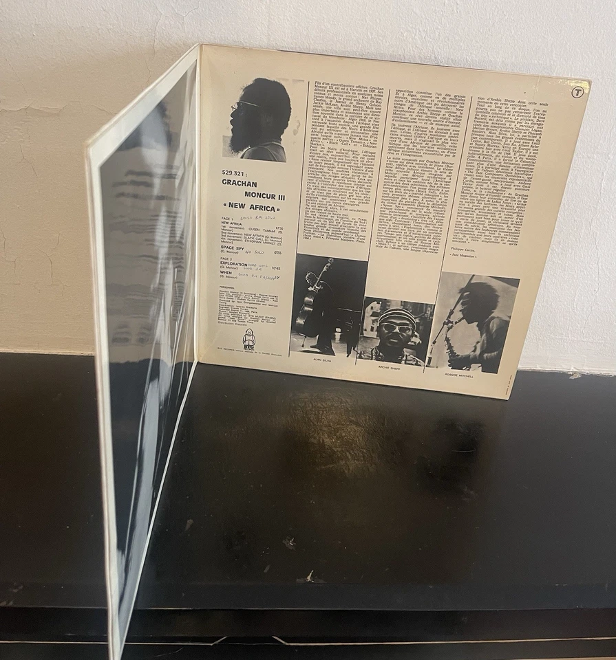 Grachan Moncur III New Africa Gatefold 1st French Pressing 1969 - Image 2 of 4
