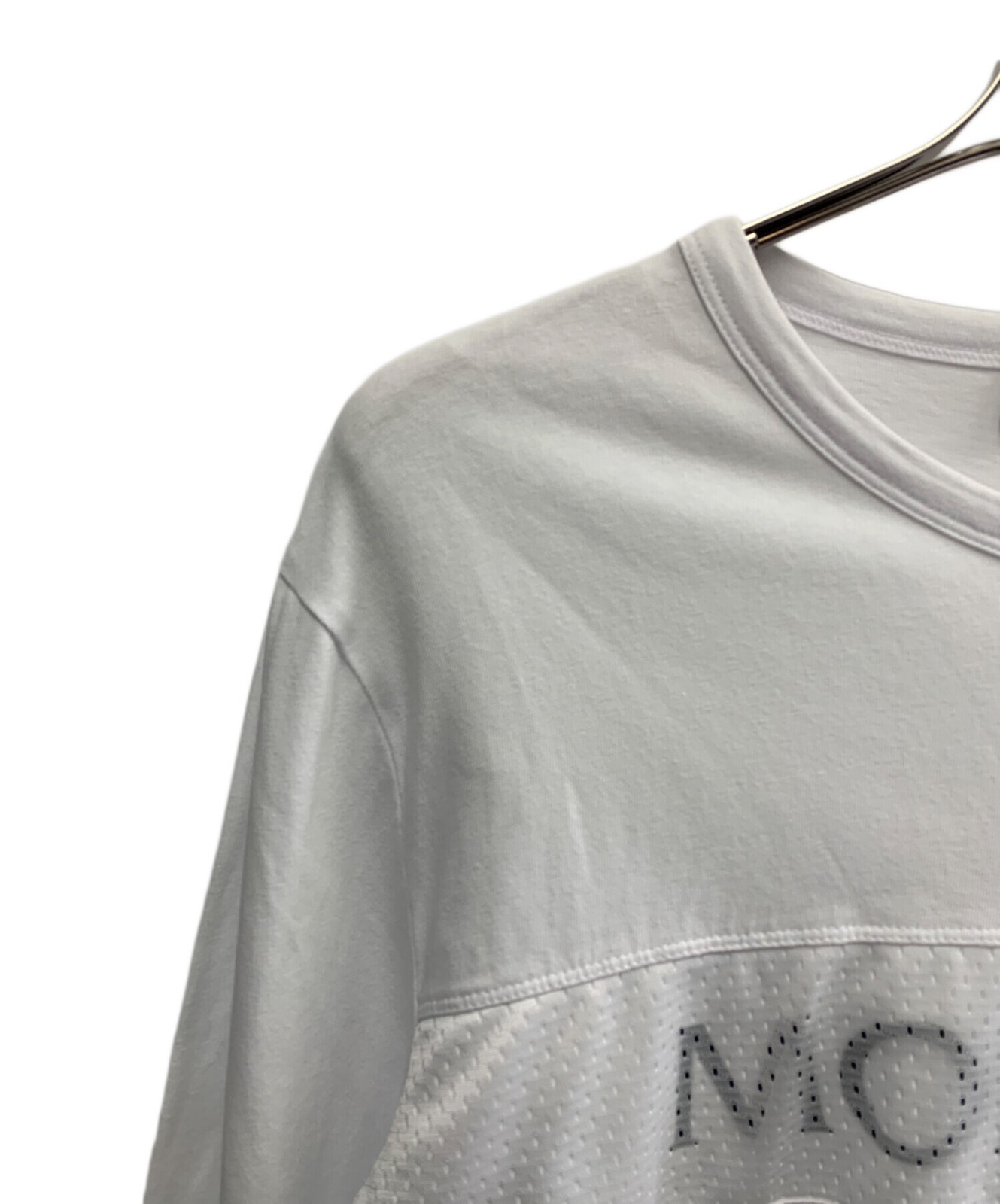 MONCLER MONCLER MAGLIA T-SHIRT Size: XL White Men G10918D71810 thumbnail 5