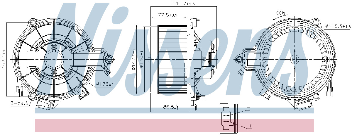 87616 NISSENS Blower - Image 17