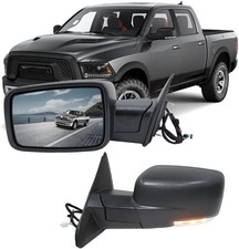 Driver Side Mirror Compatible with 2013-2018 Dodge Ram 1500 2500 3500 Mirrors wi