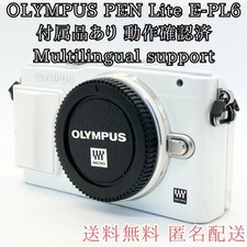 Working Condition OLYMPUS PEN Lite E PL6 Body Tested