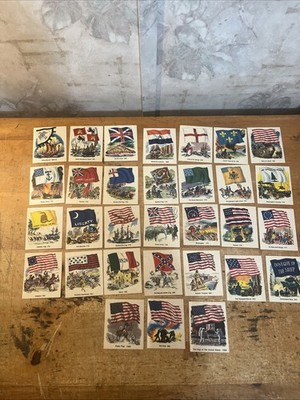 2 Complete Sets National Flag Foundation 31 Stickers Quality Bakers 1976