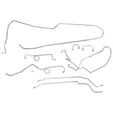 Brake Line Kit Complete Tubes Convertible Disc Conversion 1969 Lemans Stainless Brake Line Kit Complete Tubes Convertible Disc Conversion 1969 Lemans Stainless