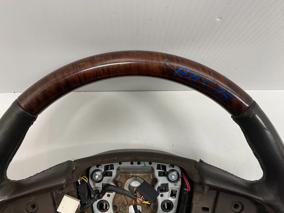 2010-2013 BUICK LACROSSE КОРИЧНЕВЫЙ КОЖАНЫЙ STREEING КОЛЕСО БЕЗ КРУИЗ-КОНТРОЛЯ OEM, - Изображение 2 из 4