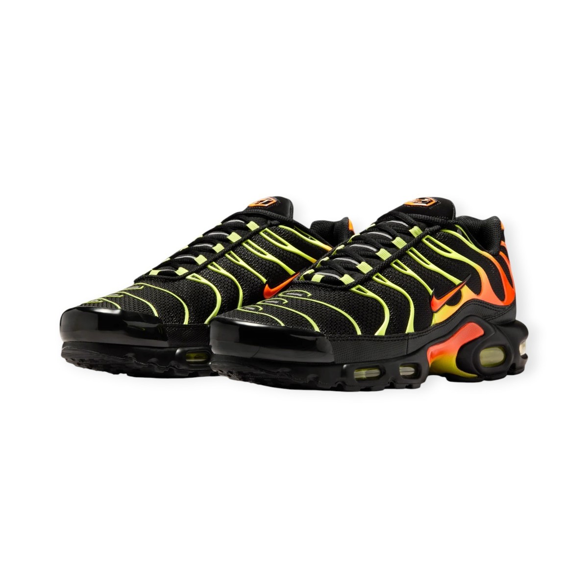 Nike Air Max Plus Sunrise Lifestyle Running Sneakers Black Orange DM0032-028 — product photo 3 of 7