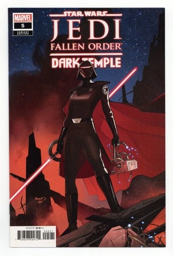 Star Wars Jedi Fallen Order Dark Temple #5B Renaud 1:10 VF+ 8.5 2020