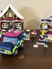 LEGO COMPLETE Friends Snow Resort Sets  42321, 41322, 41323, 41324 + BONUS 30402