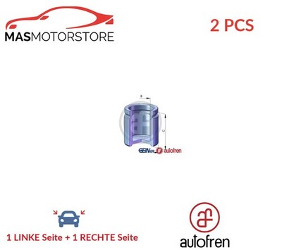 BREMSSATTELKOLBEN BREMSSATTEL KOLBEN PAAR AUTOFREN SEINSA D02520 2PCS A FÜR VW
