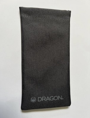 NEW Dragon Alliance Gray Pouch Glasses Sunglasses Case