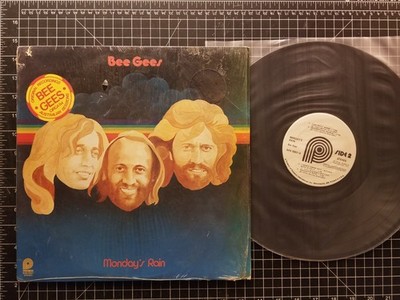 BEE GEES Monday's Rain PROMO LP 1978 VG+ IN SHRINK White Label WLP Barry Gibb