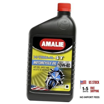 #ad X Treme Max 4T 10W 40 Motorcycle Oil 160 72676 56 1 Quart Bottle Pack of 1 $103.49