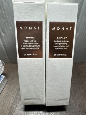 Lot2MONAT Rewind Age Control Nectar 30ml/1 fl oz, NEW SEALED IN BOX Retail $134
