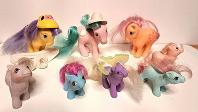 Viele G1 My Little Pony's Baby, Lemon Peach Vintage 80er, verschiedene